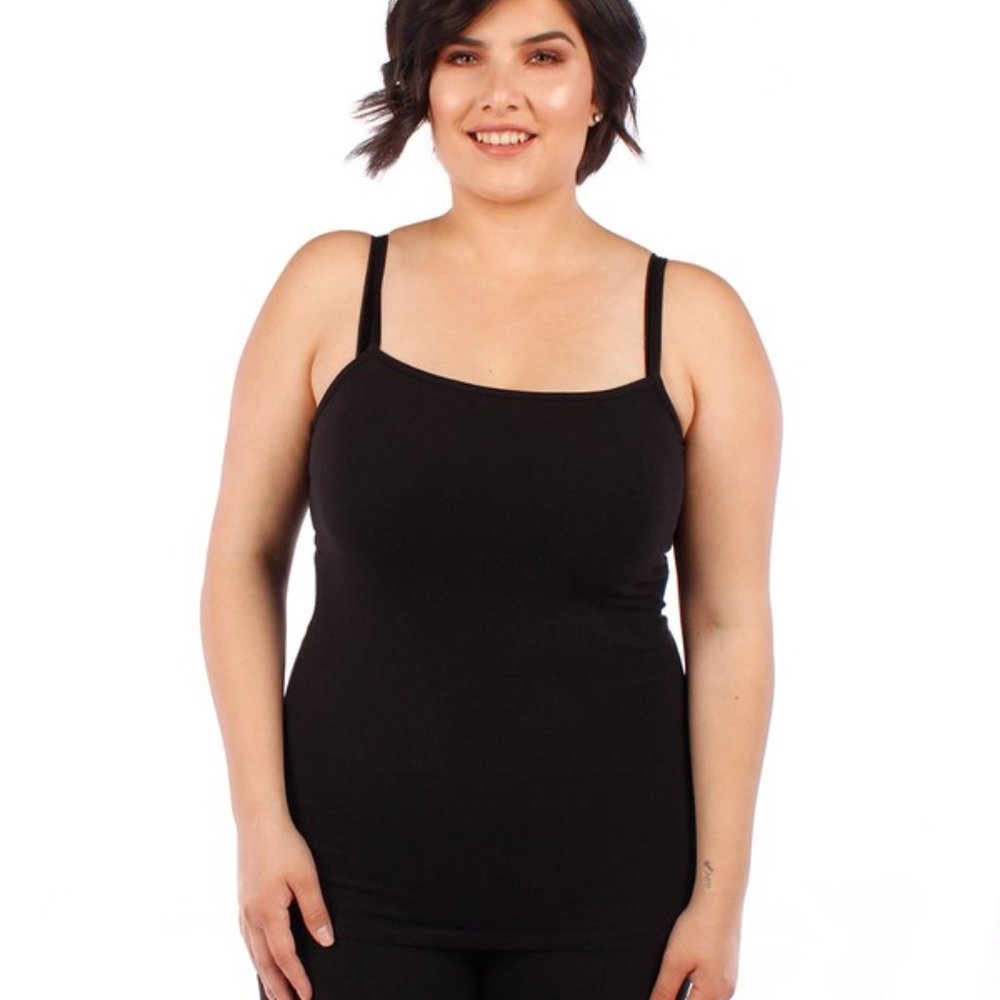 ***4X-5X-6X*** Black Camisole